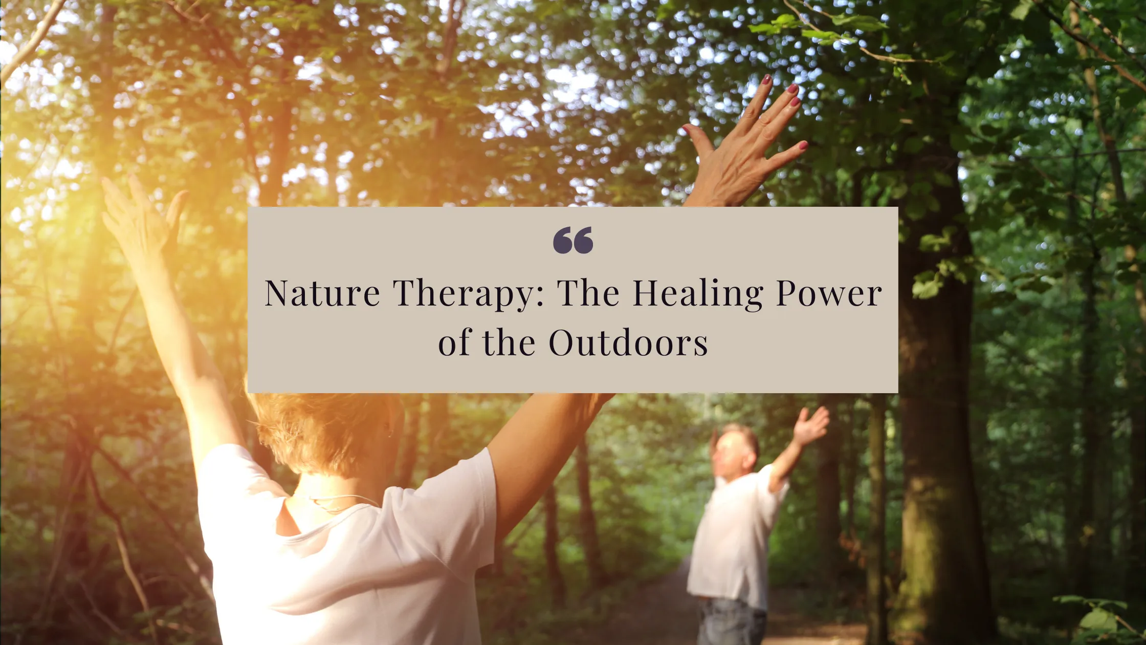 Nature therapy guide showing effective hiking for mental health techniques