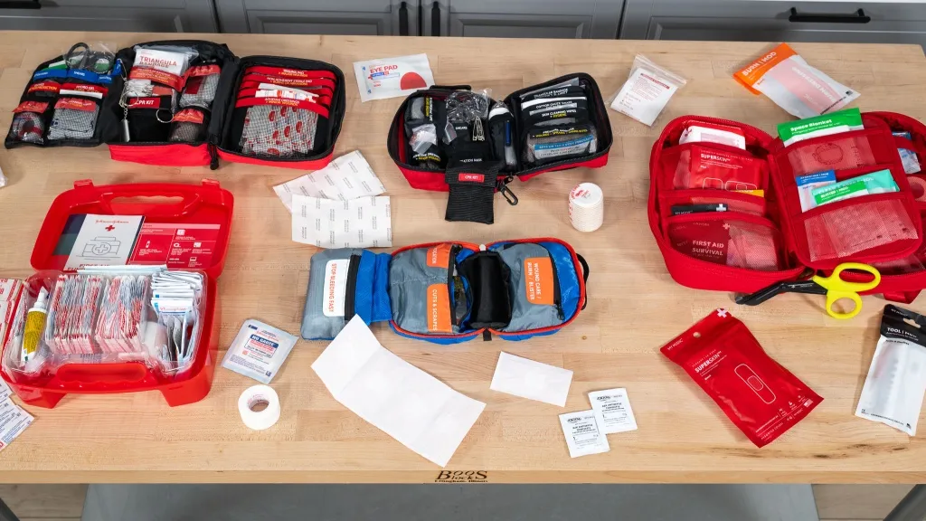 Comprehensive first aid kit for hiking emergencies