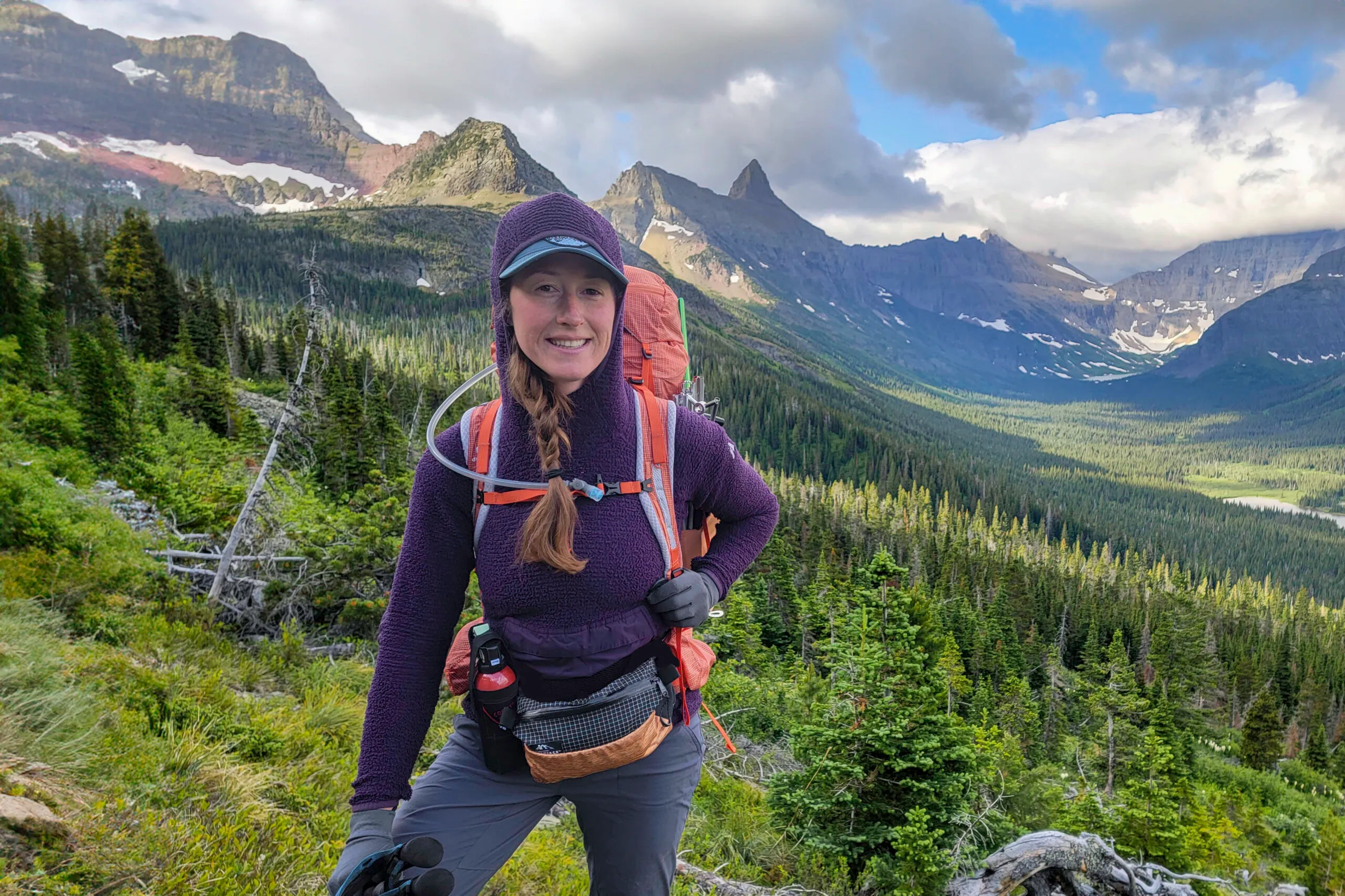 Various fleece jackets comparison for hiking
