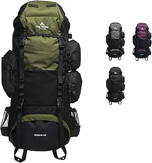 Teton 65L Explorer Backpack - Best large capacity hiking backpack for serious expeditions