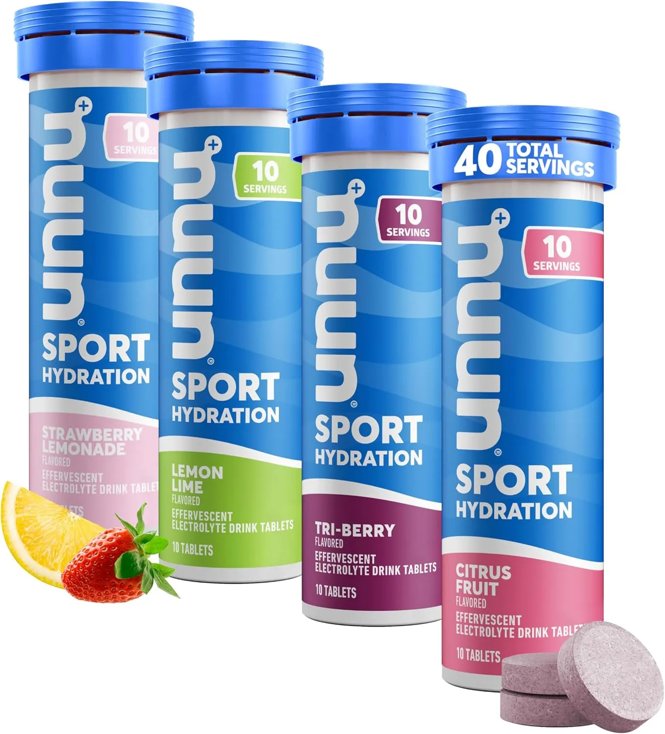 Nuun Sport Electrolyte Tablets for hiking hydration