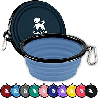 COOYOO Collapsible Dog Water Bowls