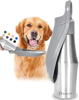 Portable Dog Water Bottle with Bowl