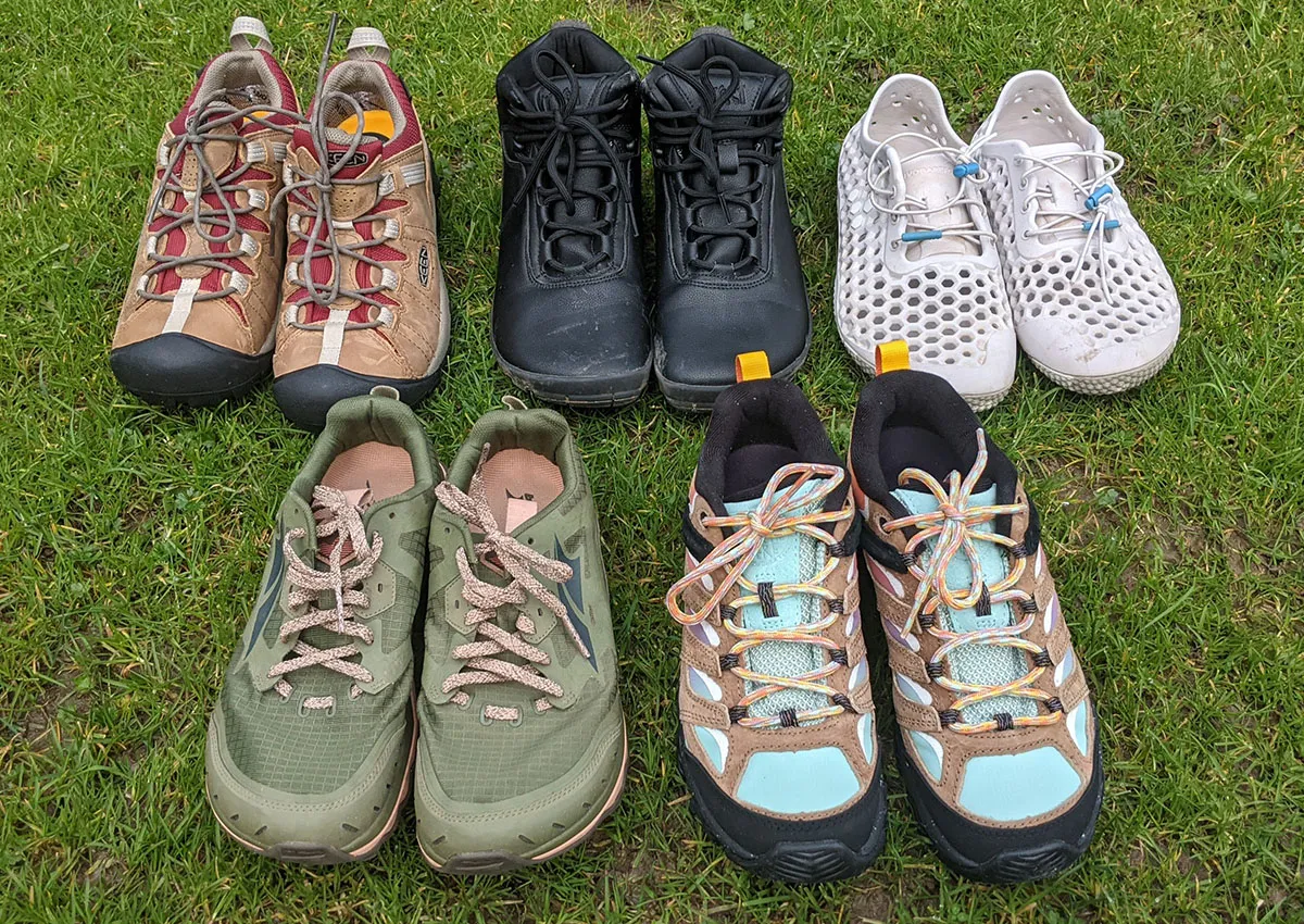 Features of quality wide toe box hiking boots