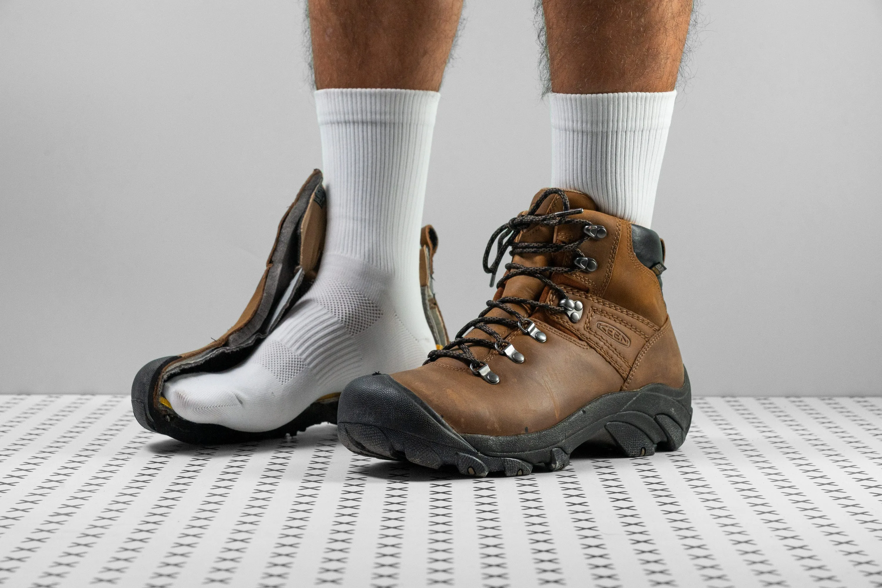 KEEN Targhee hiking boots with wide toe box