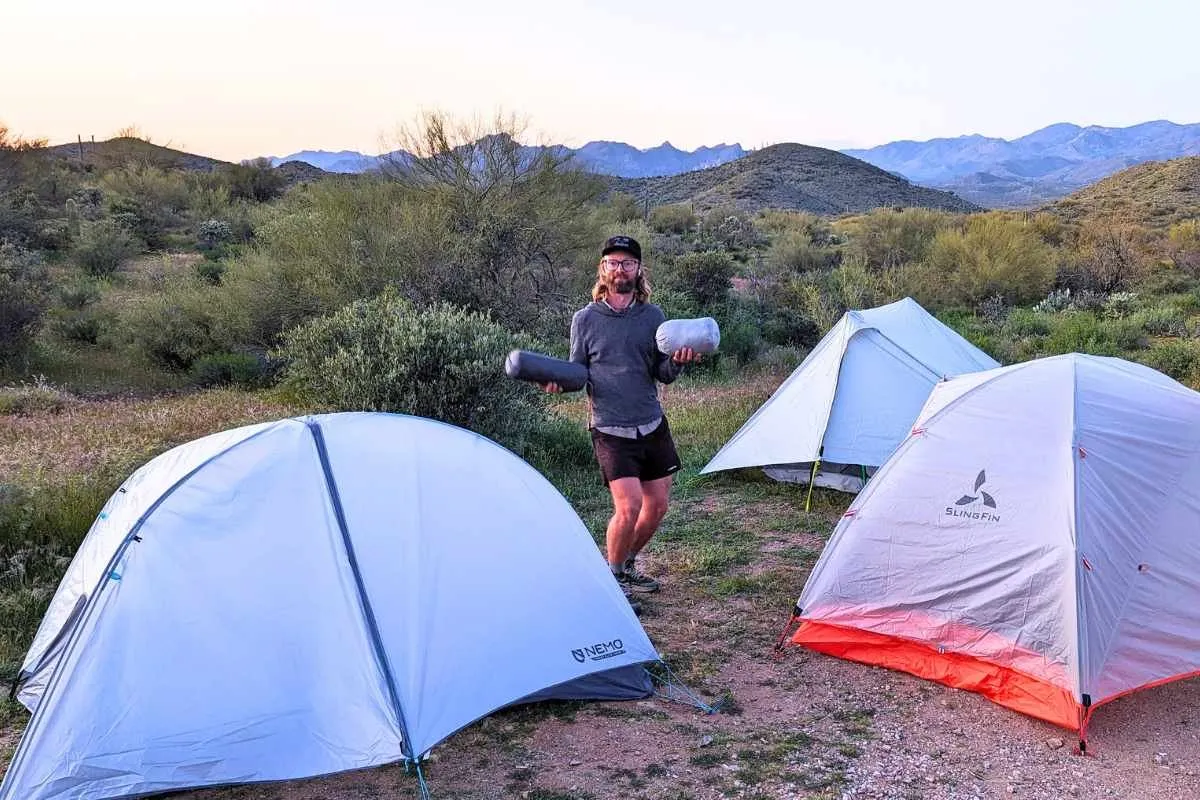 Comparison of top ultralight tent 2 person models showing different designs and features