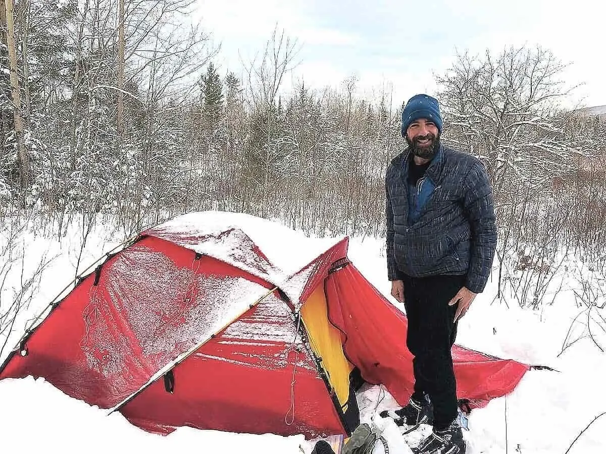 4 season tent in extreme winter conditions