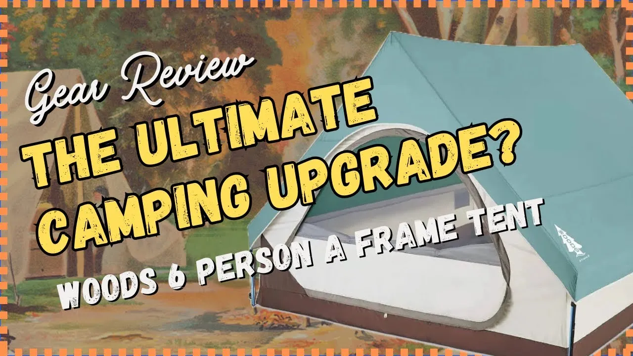 A-Frame 6 Person Tent Setup
