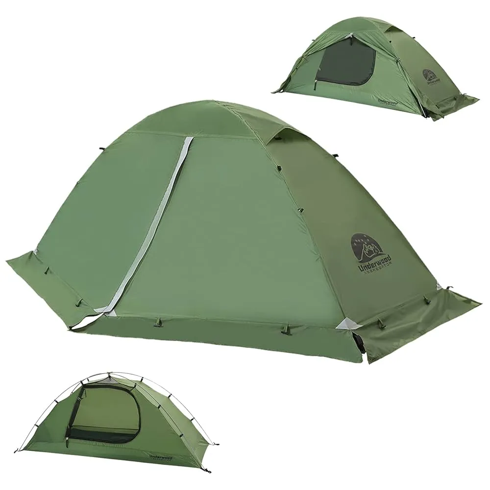 Advanced waterproof tent 1 person with weather protection features