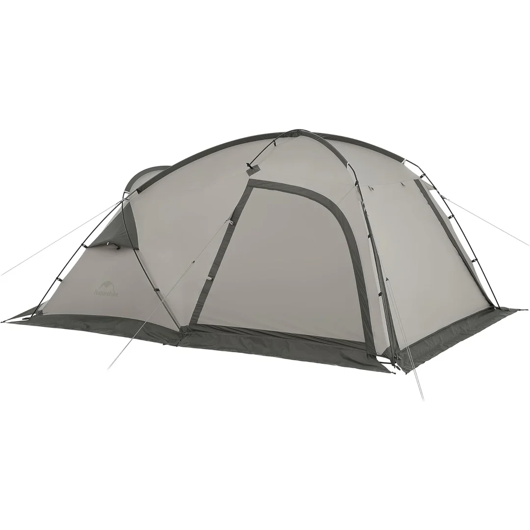 Naturehike Hot Tent setup in winter conditions