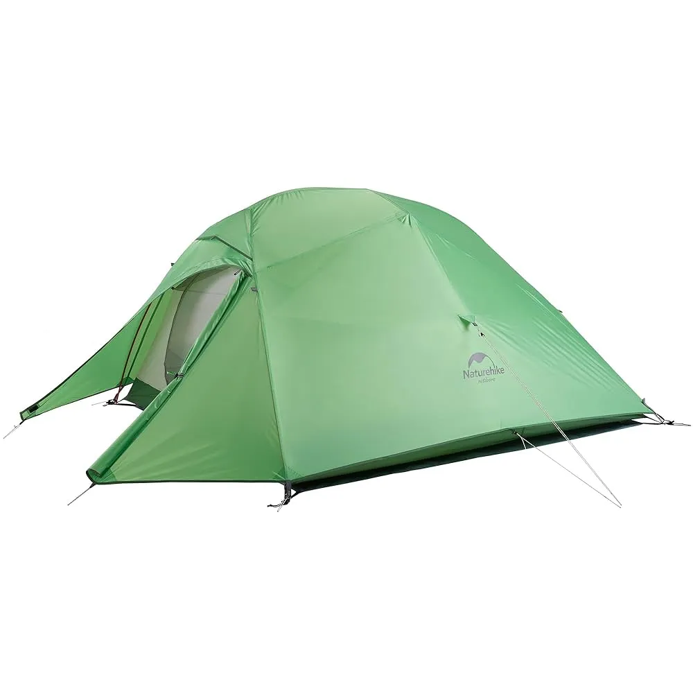 Naturehike nylon tent setup