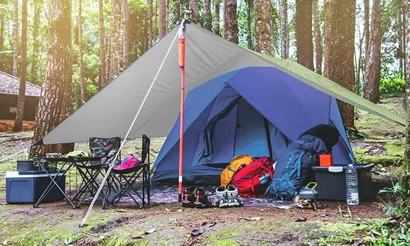 Unigear hammock rain fly waterproof tent tarp setup