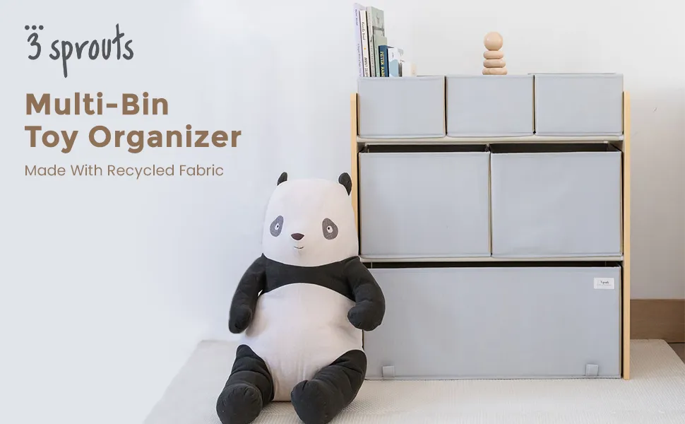 post-3 Sprouts Recycled Multi Bin: The Ultimate Sustainable Storage Solution for Kids' Rooms