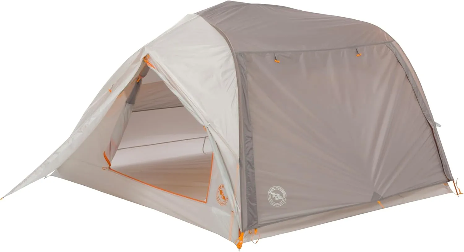 Big Agnes Salt Creek SL2 tent setup in outdoor environment