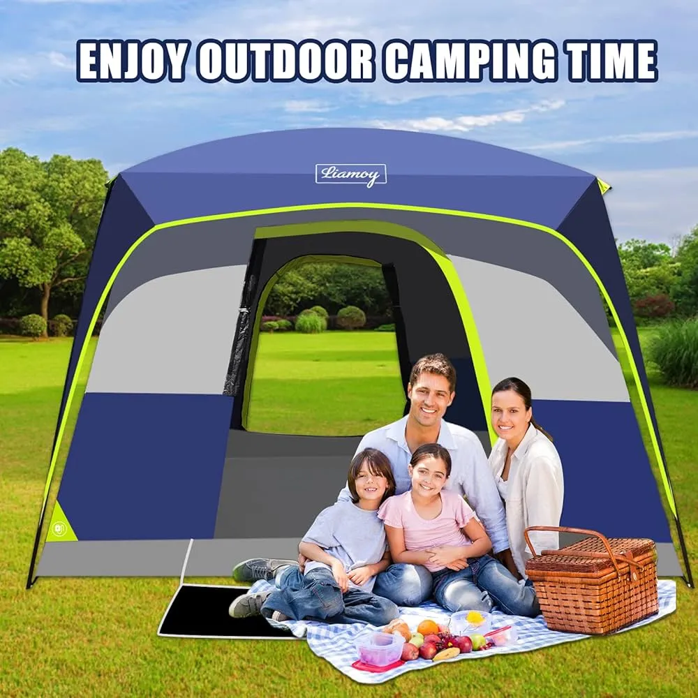 Coleman Skydome 6 person tent with enhanced headroom