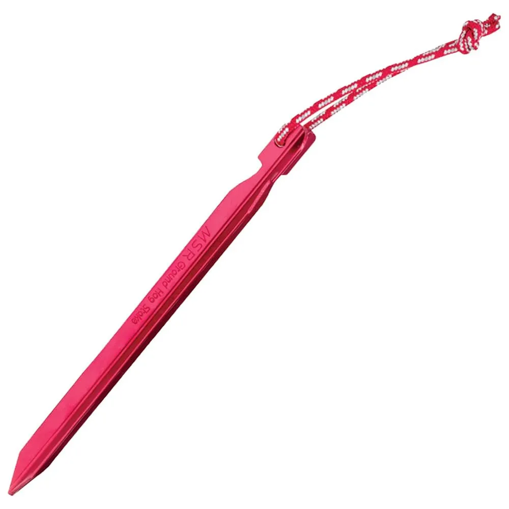 MSR Groundhog tent stakes kit with Y-beam design