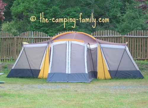 PORTAL 10-Person Camping Tent with Porch - Affordable Multi Room Option