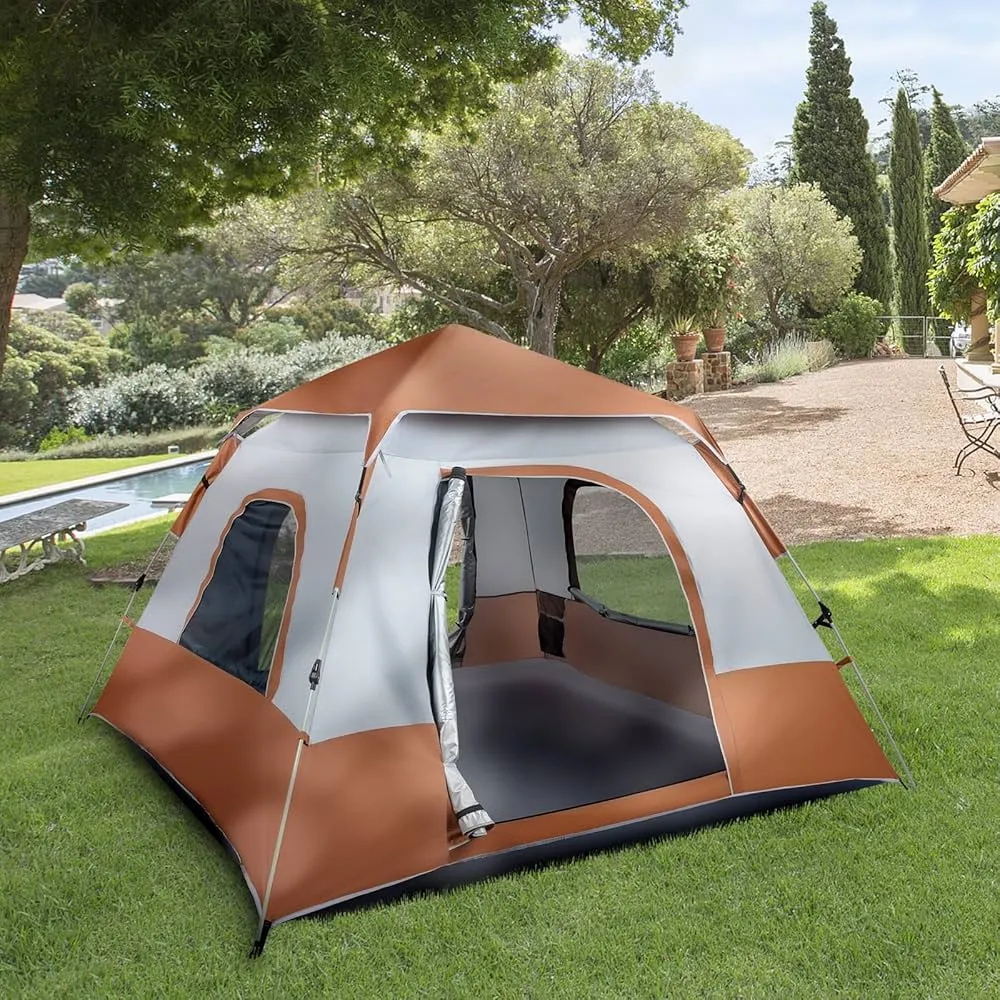 Coleman Skydome waterproof tent 4 person camping setup