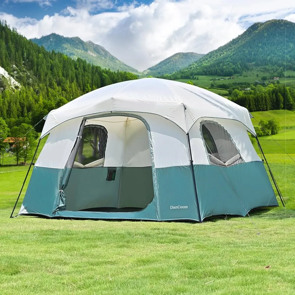 Waterproof tent 4 person features and construction details