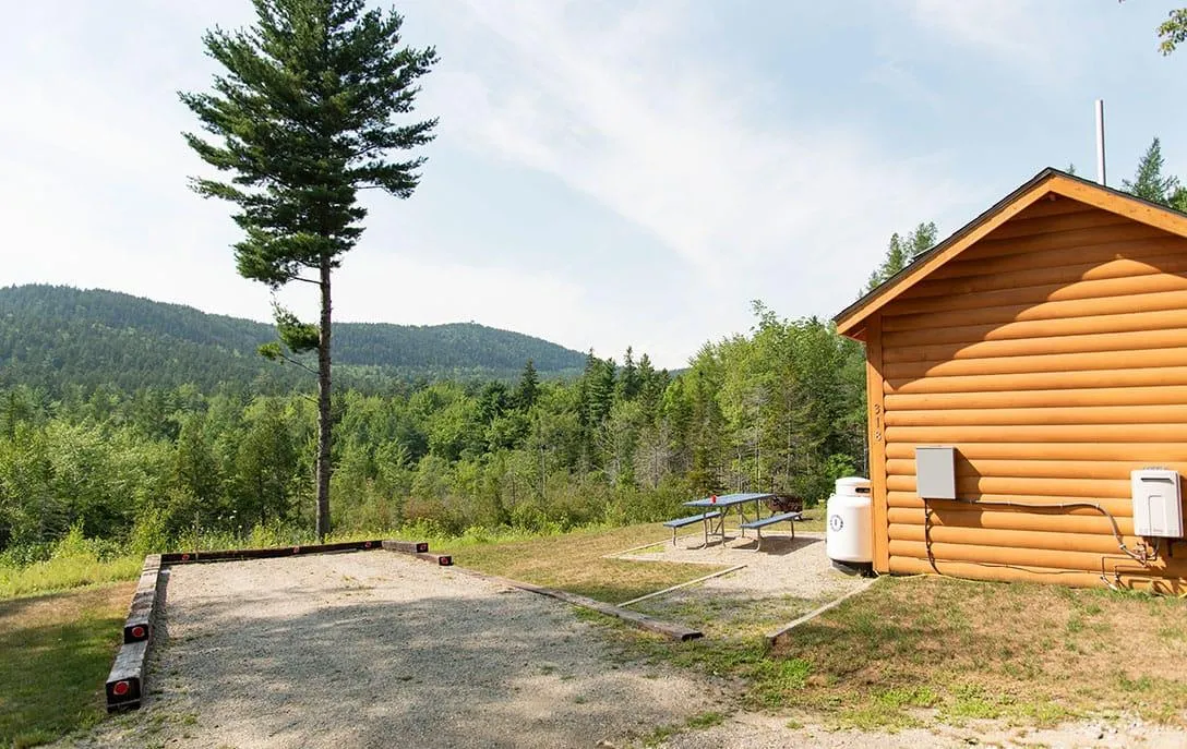 Scenic acadia national park cabins with mountain views on Mount Desert Island
