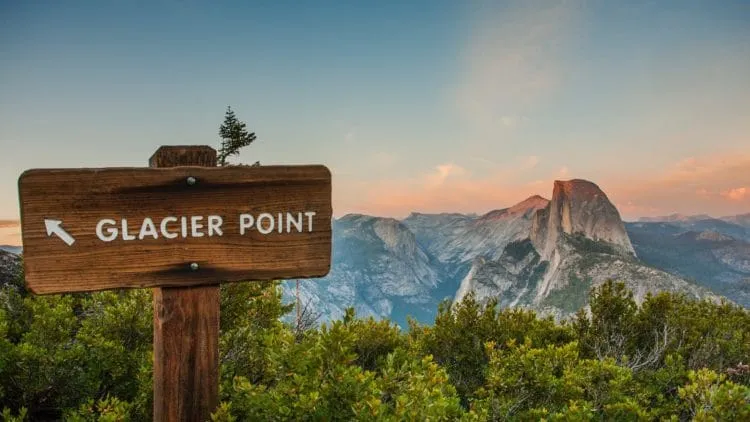 Road to Yosemite National Park