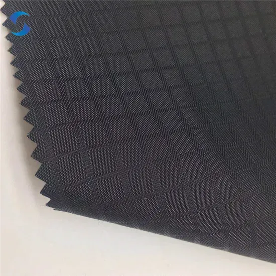 200D Ripstop Nylon Fabric Close-up Texture
