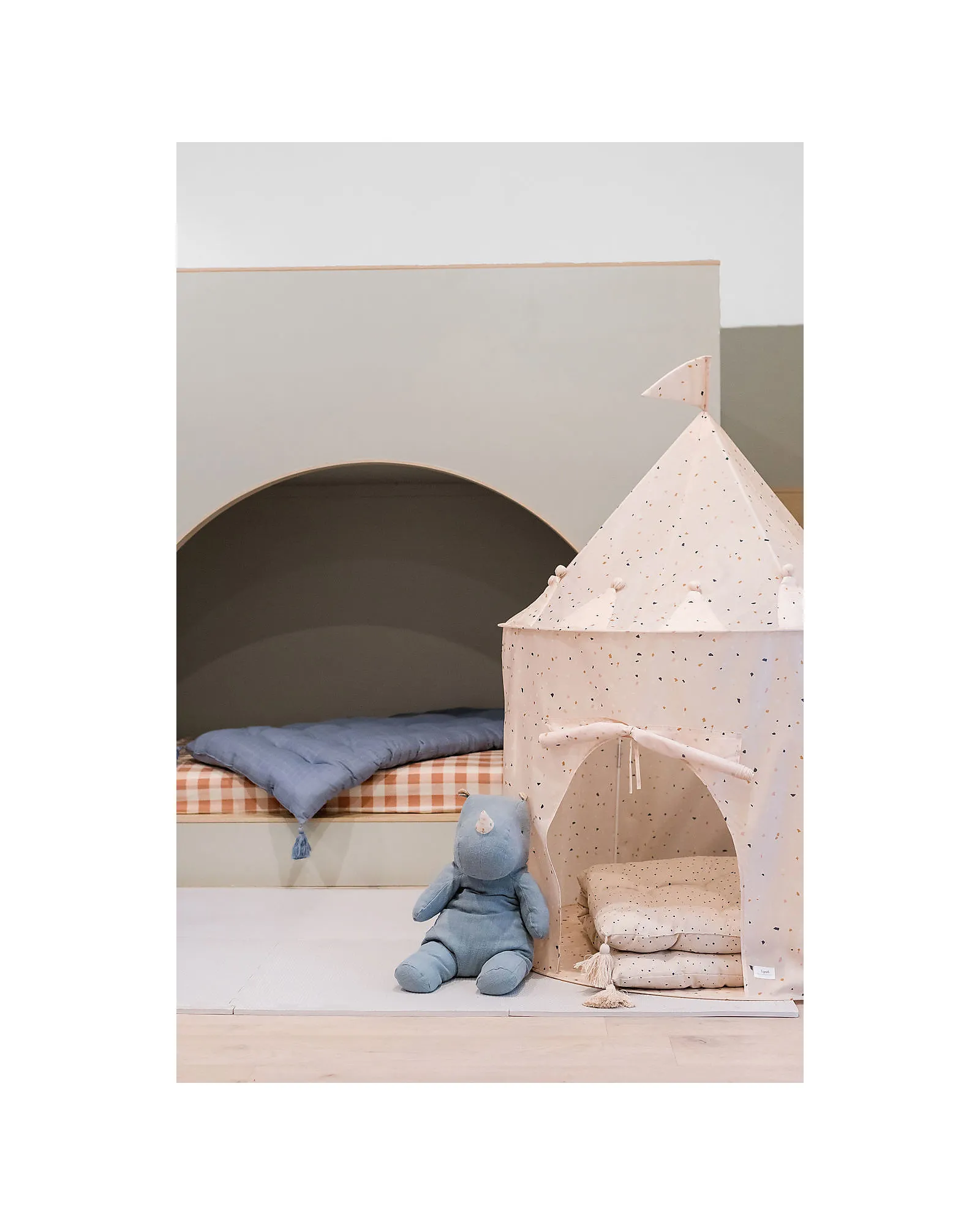 Children Playing in 3 Sprouts Tent