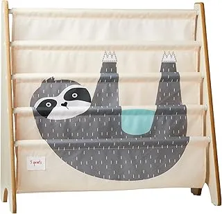 3 Sprouts Kids Book Rack Sloth Design