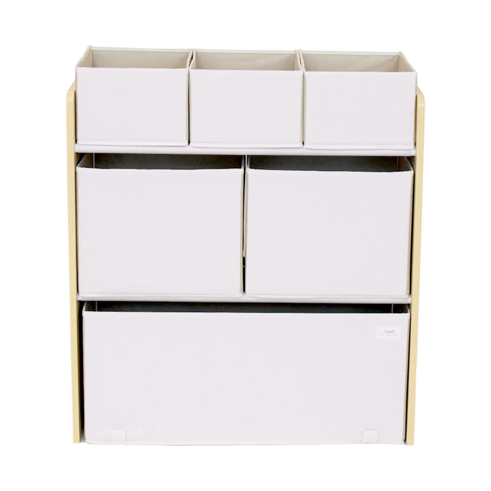 3 Sprouts Recycled Multi Bin showing detailed fabric texture and construction quality