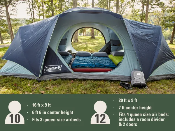 Coleman Skydome tent features and specifications