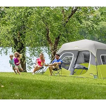 CORE 6 Person Instant Cabin Tent setup
