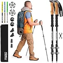 Foxelli Aluminum Trekking Poles