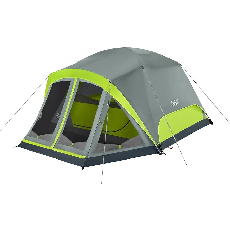 Coleman PFAS-free Skydome tent with screened porch