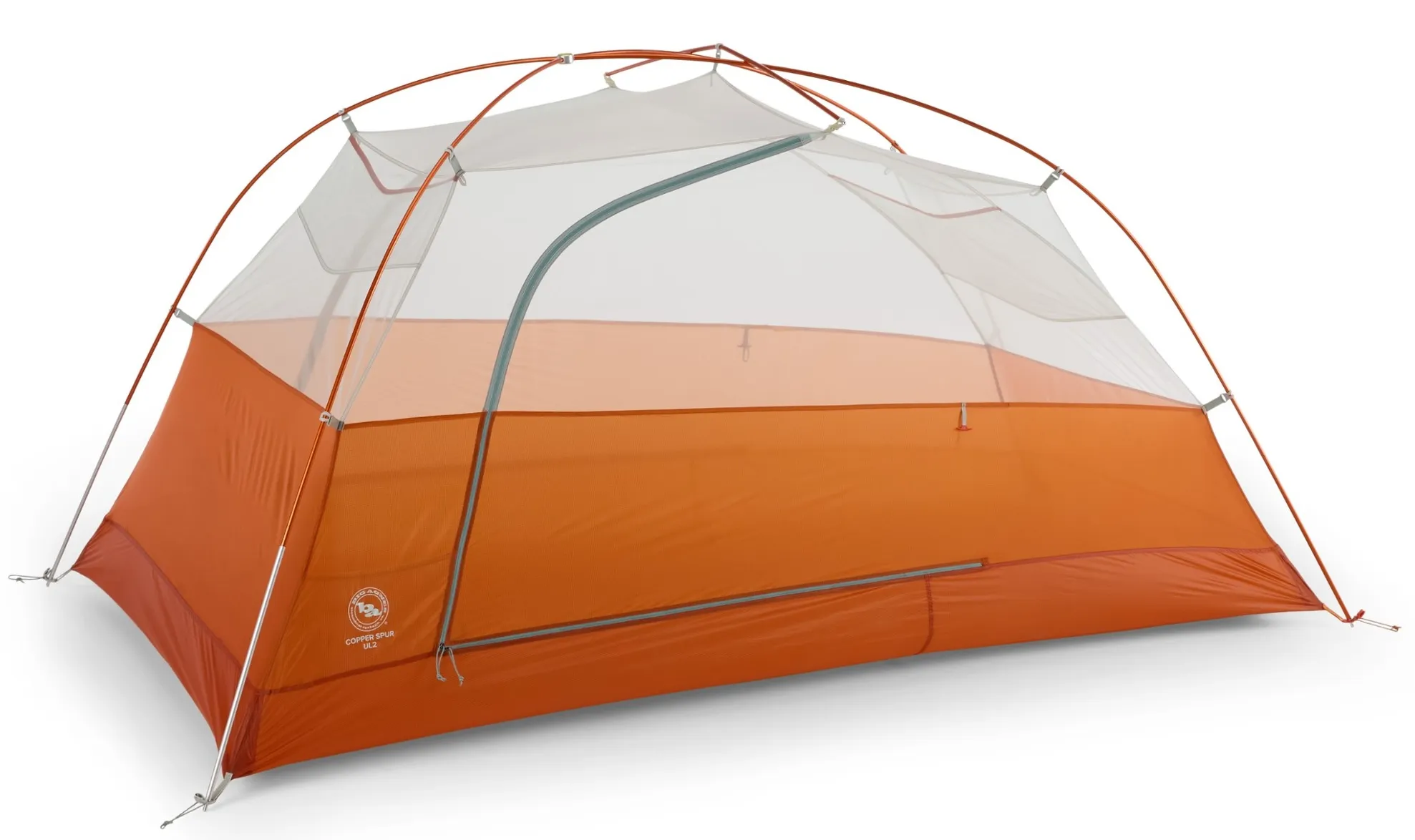 Big Agnes Copper Spur UL2 backpacking tent 2 person in alpine setting