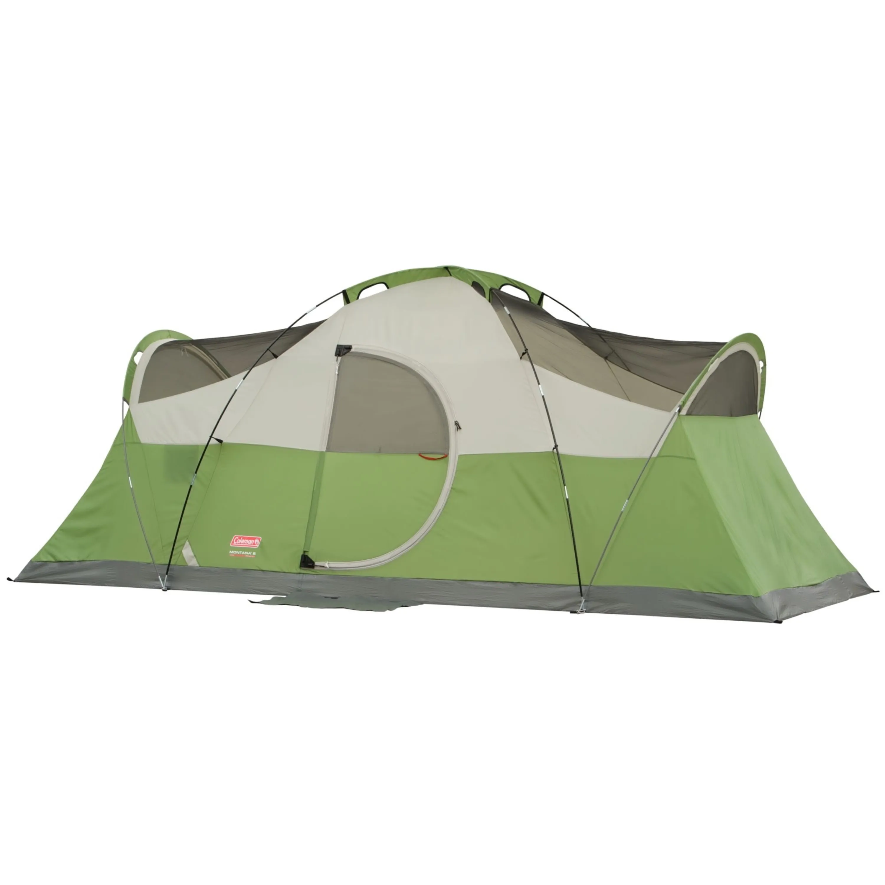 Coleman Montana 8-Person Tent fully assembled showing spacious interior and robust construction