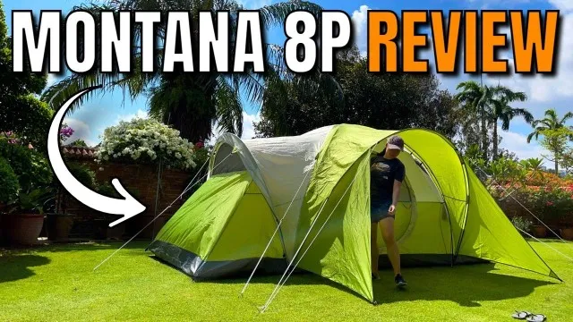 Coleman Montana 8-Person Tent performance testing in outdoor camping conditions