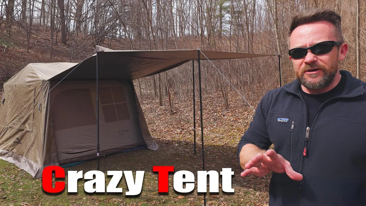 Gazelle T4 hub tent setup
