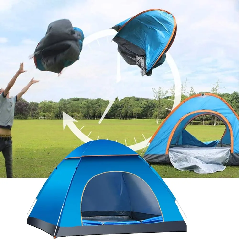 2 person instant lightweight camping tent outdoor setup