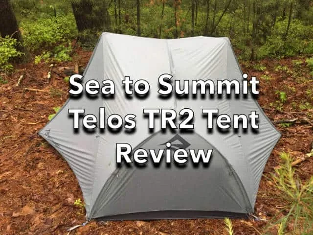 Sea to Summit Telos TR2 interior space demonstration