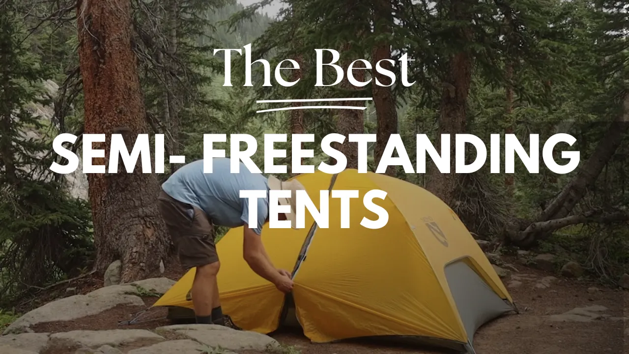 Best semi freestanding tents comparison featuring top 2024 models