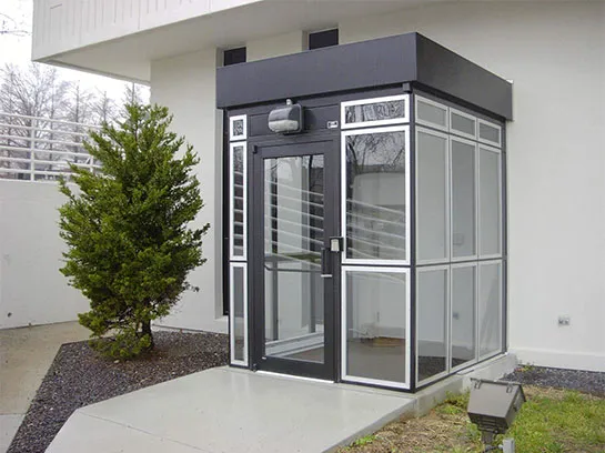 Security vestibule with access control systems