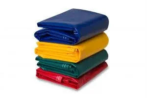 PVC coated fabric showing heavy-duty commercial construction