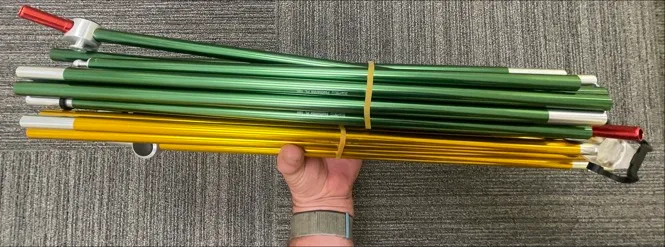 DAC tent pole measurement and selection guide