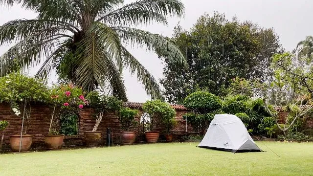 Teton Sports Mountain Ultra tent in heavy rain