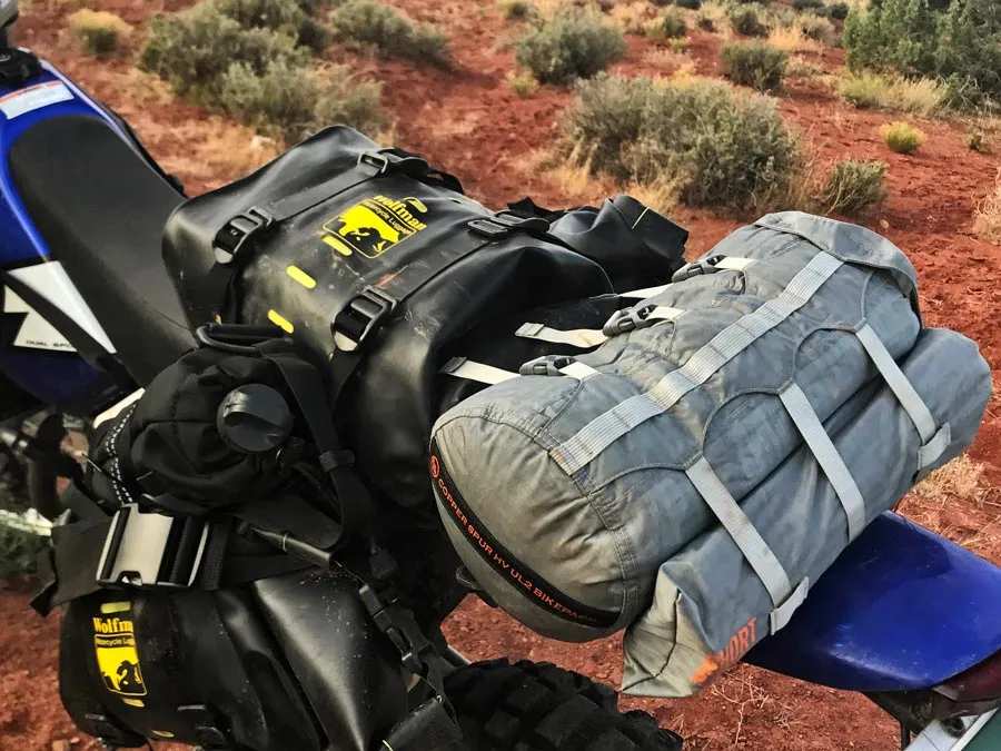 Big Agnes Copper Spur HV UL2 Bikepack tent in challenging weather conditions showing durability