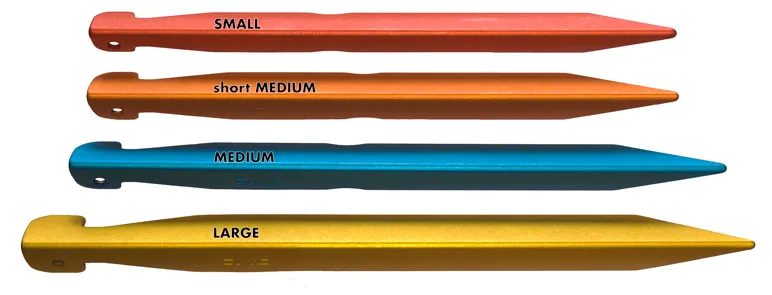 Comparison of different DAC stake sizes showing the range of options available