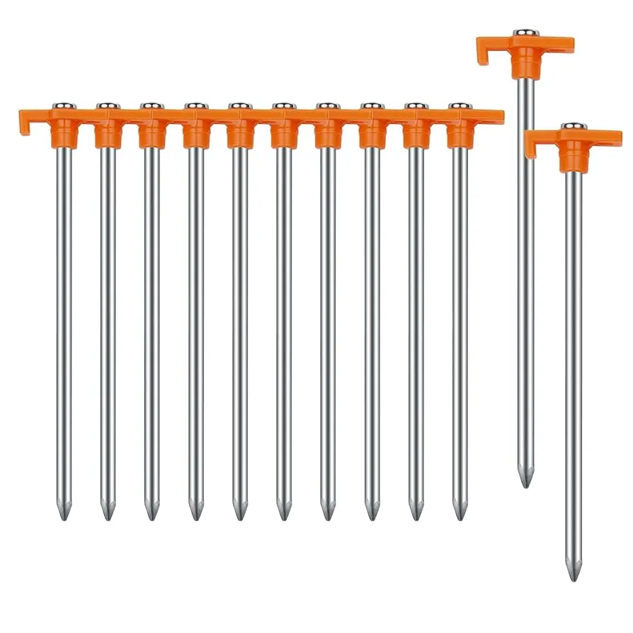 Best heavy duty tent stakes comparison