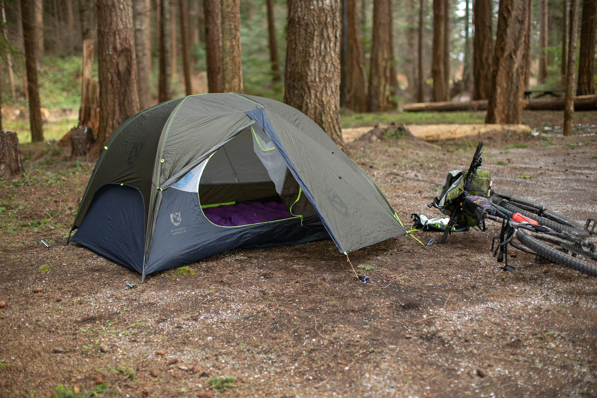 Nemo Dragonfly OSMO tent pole system and setup demonstration