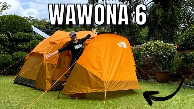 The North Face Wawona 6 tent in testing