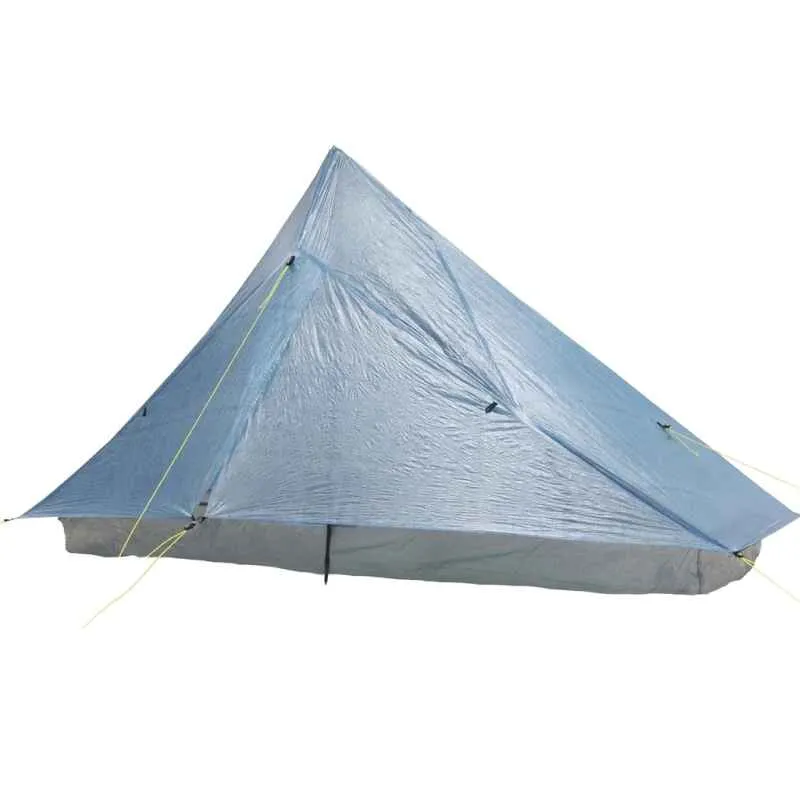 Zpacks Plex Solo tent in compact setup